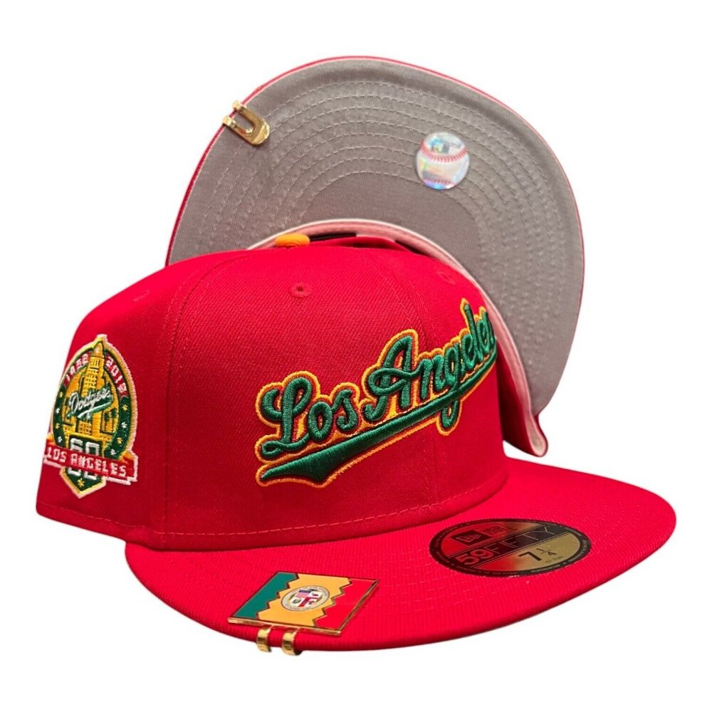 New Era Los Angeles Dodgers 59FIFTY Hat City Pack 60 Year Side Patch
